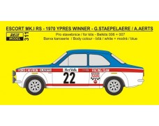 Transkit – Ford Escort Mk.I - 1970 Rallye Ypres / Vltava - Staepelaere / Aerts